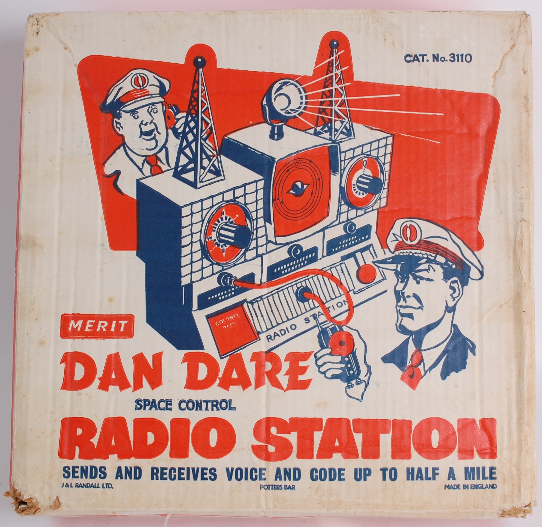 DAN DARE MERIT SPACE CONTROL RADIO STATI