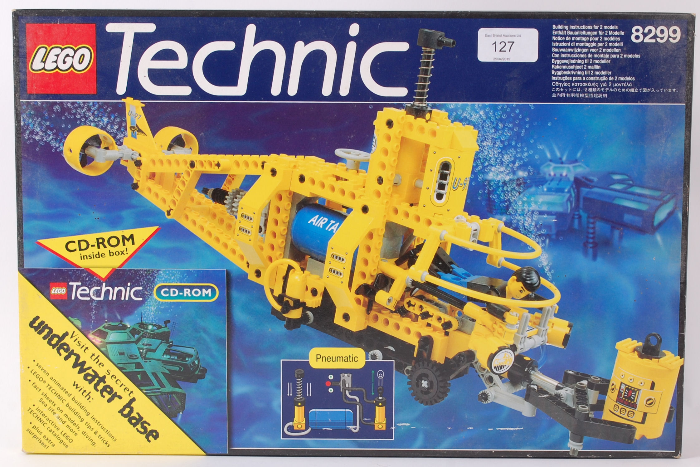 LEGO; An original vintage Lego Technic 8