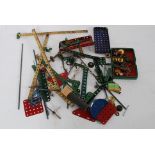 A collection of vintage Meccano together