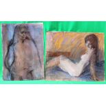 COOTE, MICHAEL; x 2 unsigned female nude