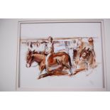 COOTE, MICHAEL; a mounted, watercolour o