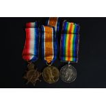 A World War One / medal group trio ( Victory Medal & Great War 1914-1918 Medal together with