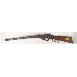 A vintage American Daisy single shot Air Rifle model 29 (Winchester under lever type) bearing