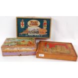 EDWARDIAN TOYS; A collection of three antique Edwardian childrens toys / games,