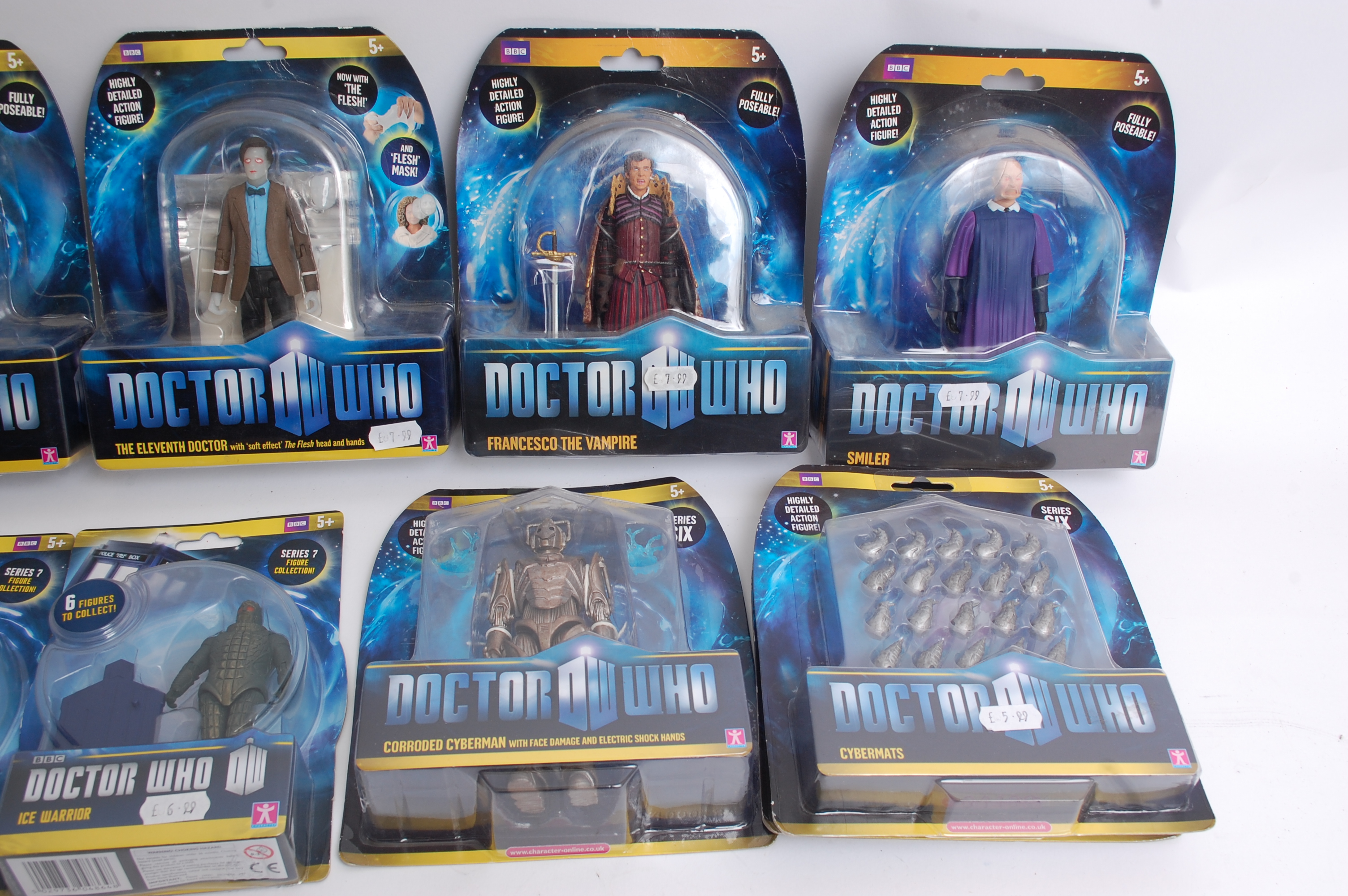 DOCTOR WHO; 9x contemporary Doctor Who unopened action figures, - Image 3 of 3