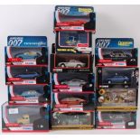 CORGI JAMES BOND; A collection of 14x Corgi James Bond diecast models, comprising of; Aston Martin,