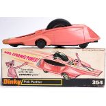 DINKY; An original Dinky diecast Pink Panther 354 model vehicle, within the original box.