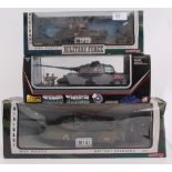 TANKS; A collection of 3x diecast model Tanks, comprising of a New Ray,