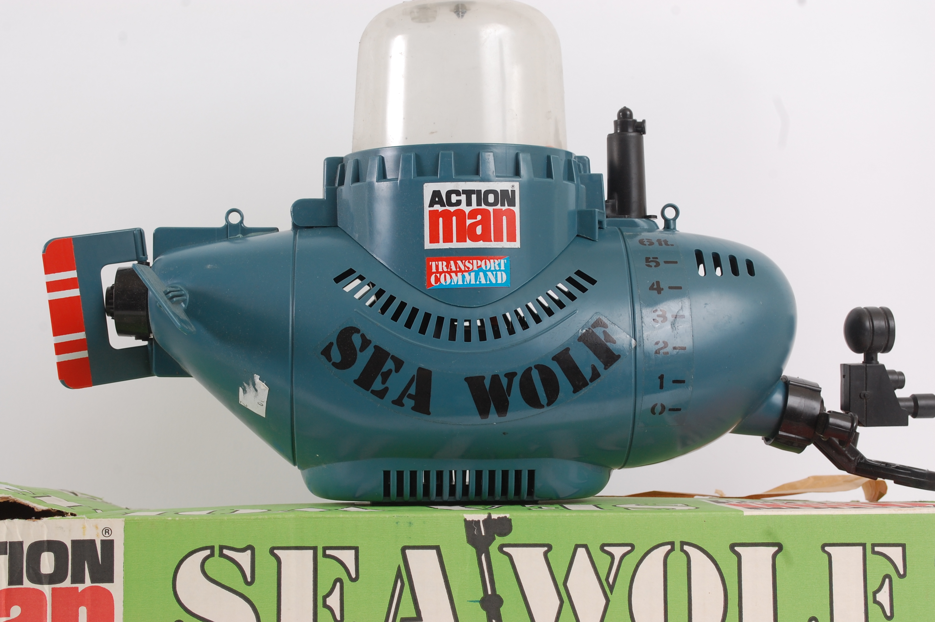 ACTION MAN; an original vintage Palitoy Action Man ' Sea Wolf ' submarine, within the original box. - Image 2 of 3