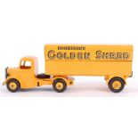 DINKY; Original Dinky Supertoys Bedford Lorry cab and trailer,
