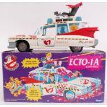 THE REAL GHOSTBUSTERS; An original retro 1980's Kenner Ecto 1A boxed Real Ghostbusters car.