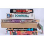 BOARD GAMES; A collection of original vintage board games, comprising of; Frustration, Downfall,