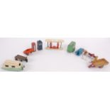 DINKY; A collection of vintage Dinky diecast model accessories,