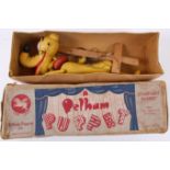 PELHAM PUPPET; An original rare early Pelham Puppet Disney Pluto the dog, within the original box,