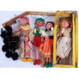 PELHAM PUPPETS; A collection of original vintage Pelham Puppets to include;