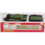 HORNBY; An original Hornby 00 Gauge R845 Flying Scotsman railway trainset locomotive,