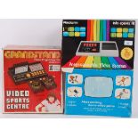 GAMING: A collection of original vintage retro 1980's games consoles to include Kevin Keegan