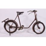 A stunning vintage childs bicycle by Ace, having a Dunlop saddle,