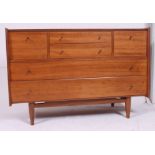 A good 1970's retro Danish influenced teak wood chest of drawers.
