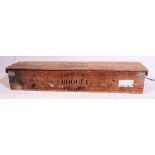 A vintage Jacques Croquet set within the original heavy wooden carry case box.