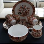 A mid century Radford china tea service,