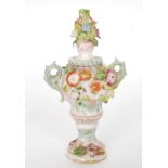 A 19th century Meissen continental glaze