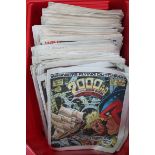 A large collection of 1980s 2000 AD Judg