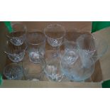 13 decorative glass wine glasses