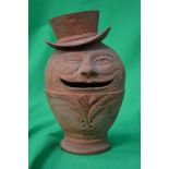 An unusual pottery Humpty Dumpty grotesq