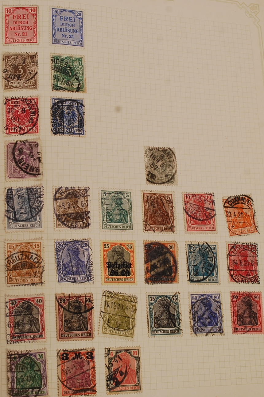 A good stamp album consisting early British and World Stamps to include Victoria Penny Reds x 4, - Image 3 of 4