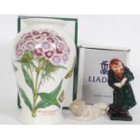 A collection of ceramics to include Royal Doulton Fagin together with a Lladro boxed figurine