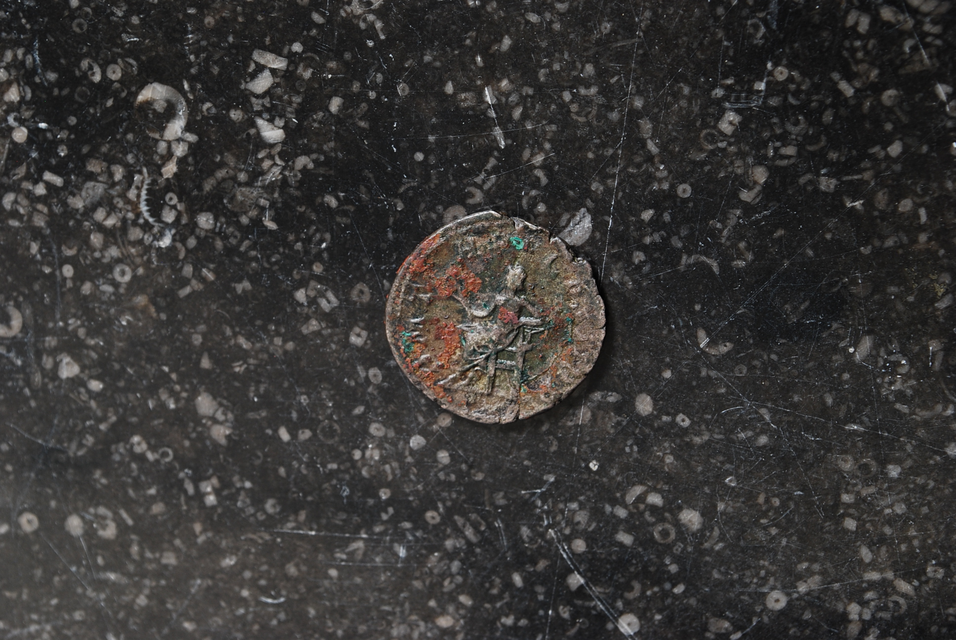 WORLD COINS: A Roman Antoninianus coin with the bust of Emperor Philip I ? ,