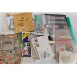 2 stamp albums to include many countries,