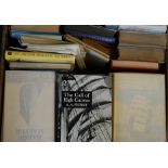 A large collection of assorted books, mostly on boats or sailing related.