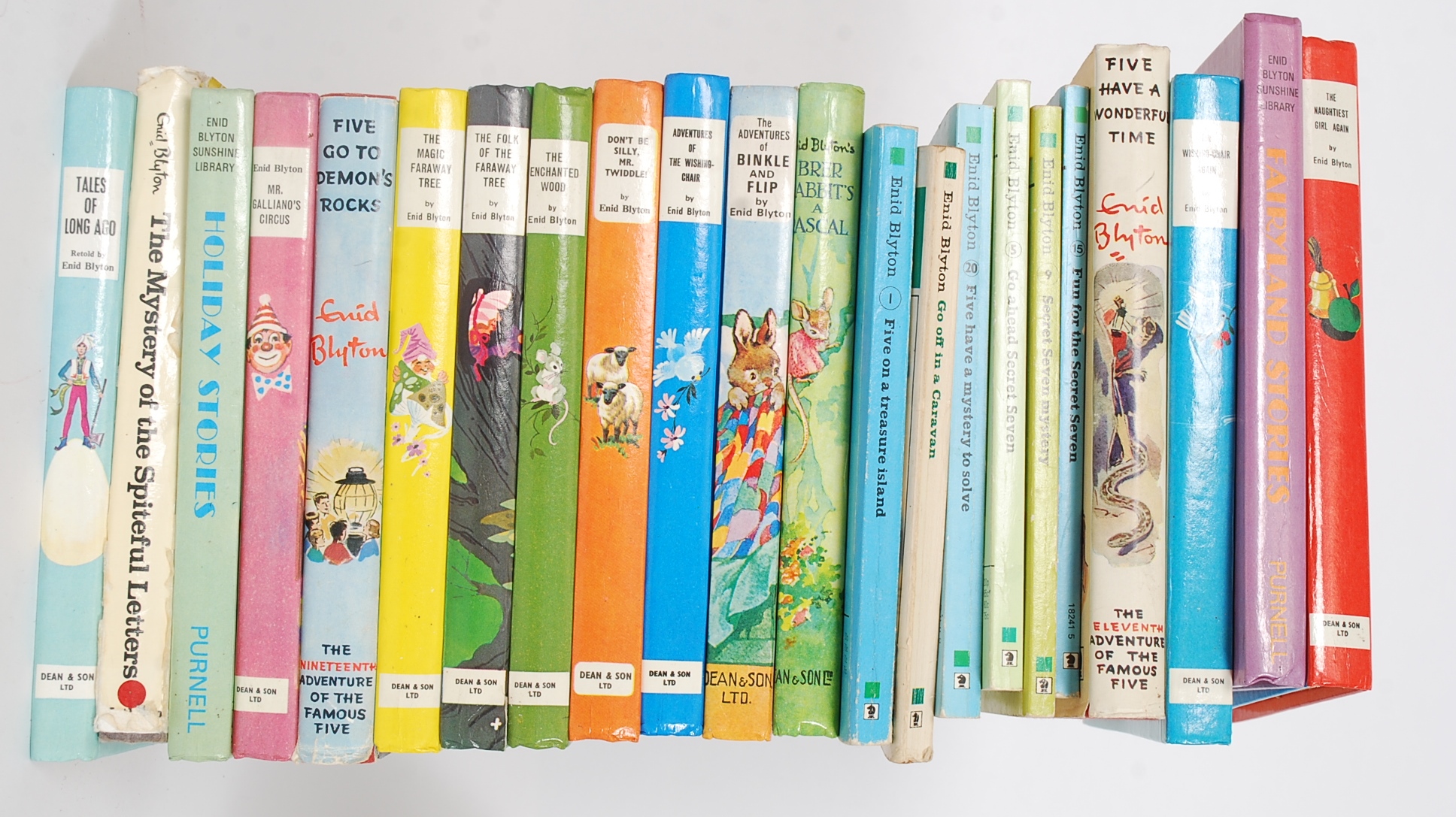 A collection of original vintage Enid Blyton childrens story books to include Dont Be Silly Mr