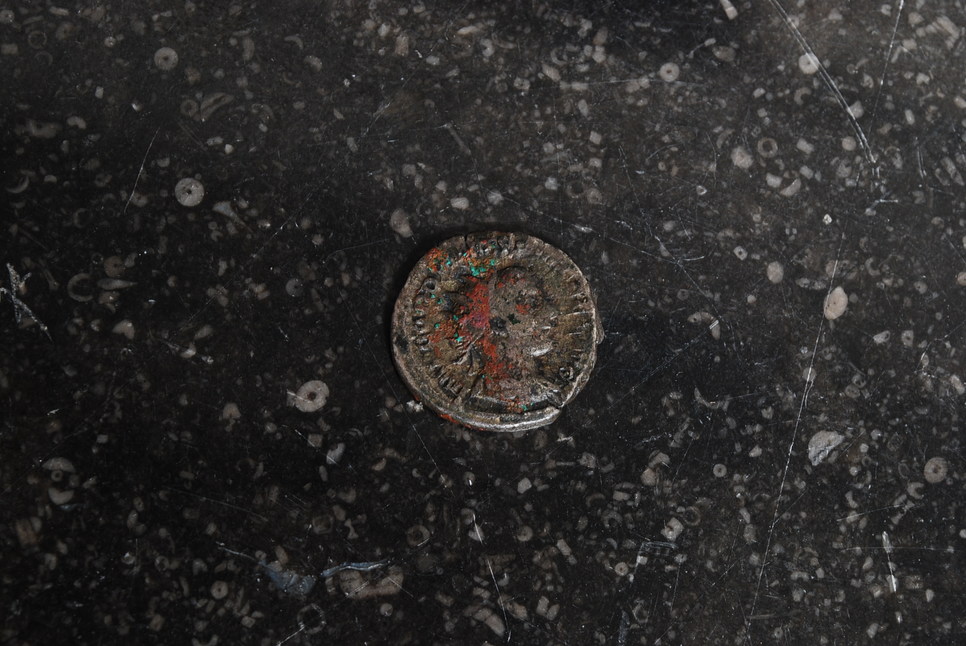 WORLD COINS: A Roman Antoninianus coin with the bust of Emperor Philip I ? , - Image 2 of 2