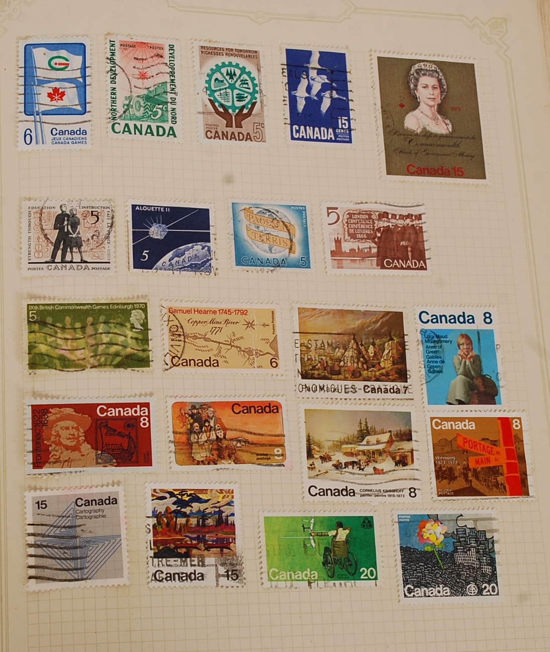 A good stamp album consisting early British and World Stamps to include Victoria Penny Reds x 4, - Image 2 of 4