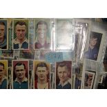 A large box of assorted full sets and part sets of assorted various cigarette cards - each sorted