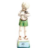 A Royal Worcester figurine - 3281 ' Fridays Child Is Loving & Giving ' with makers mark to base.