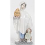 A Lladro  figurine ' Trick or Treat Kitty  ' model no 6227 Impressed factory marks  to base also