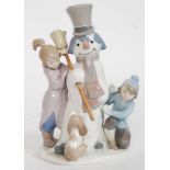 A Lladro figurine ' The Snowman ' model number 5713,