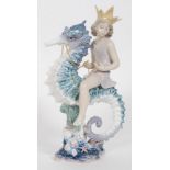 A Lladro  porcelain figurine ' Principi Del Mar - Prince of the Sea ' Model no 01821.