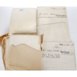 A collection of indentures dating from the late 19th century all retaining to Bristol
