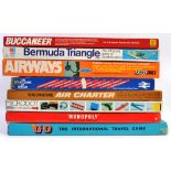 BOARD GAMES: A good collection of 8x vintage board games, comprising of; Go, Monopoly, Microdot,