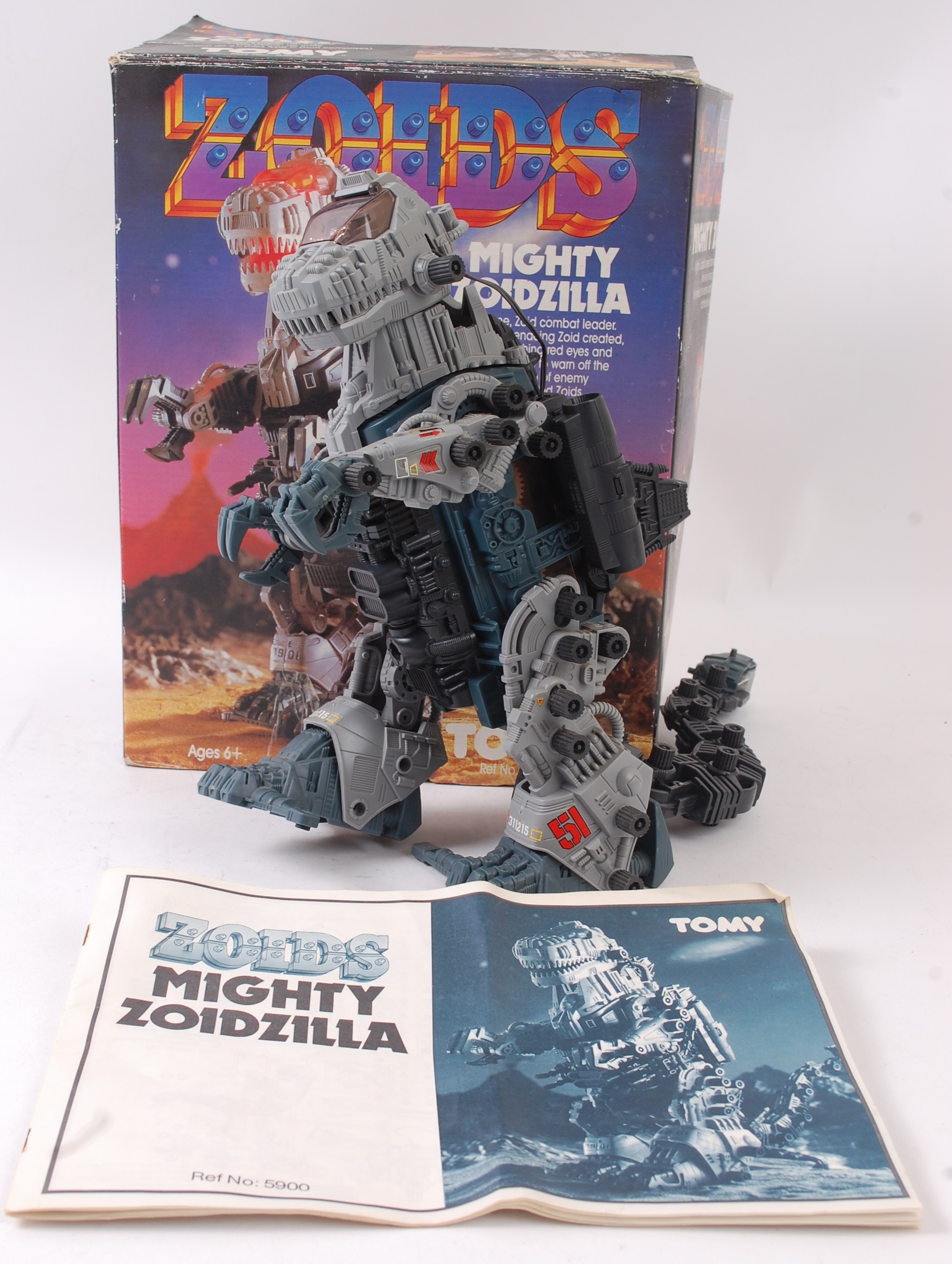 ZOIDS; An original Tomy 5900 Zoids ' Mighty Zoidzilla ' within the original box, with instructions. - Image 2 of 4