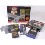 STAR WARS; A collection of Star Wars items to include Episode One ' Galactic Chess ,