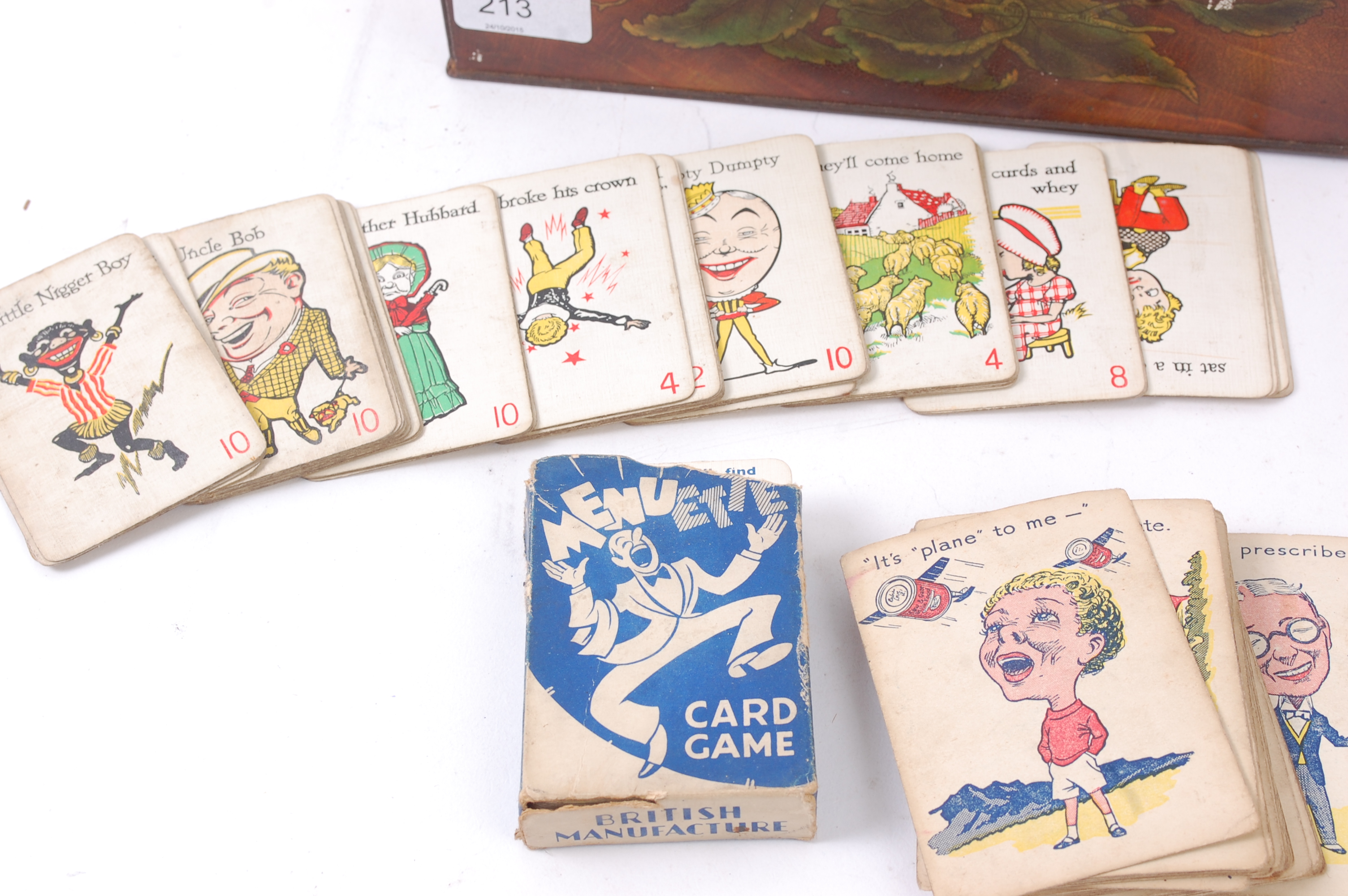 CARD GAMES; A small but good collection of assorted vintage card games, - Image 4 of 4