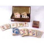 CARD GAMES; A small but good collection of assorted vintage card games,