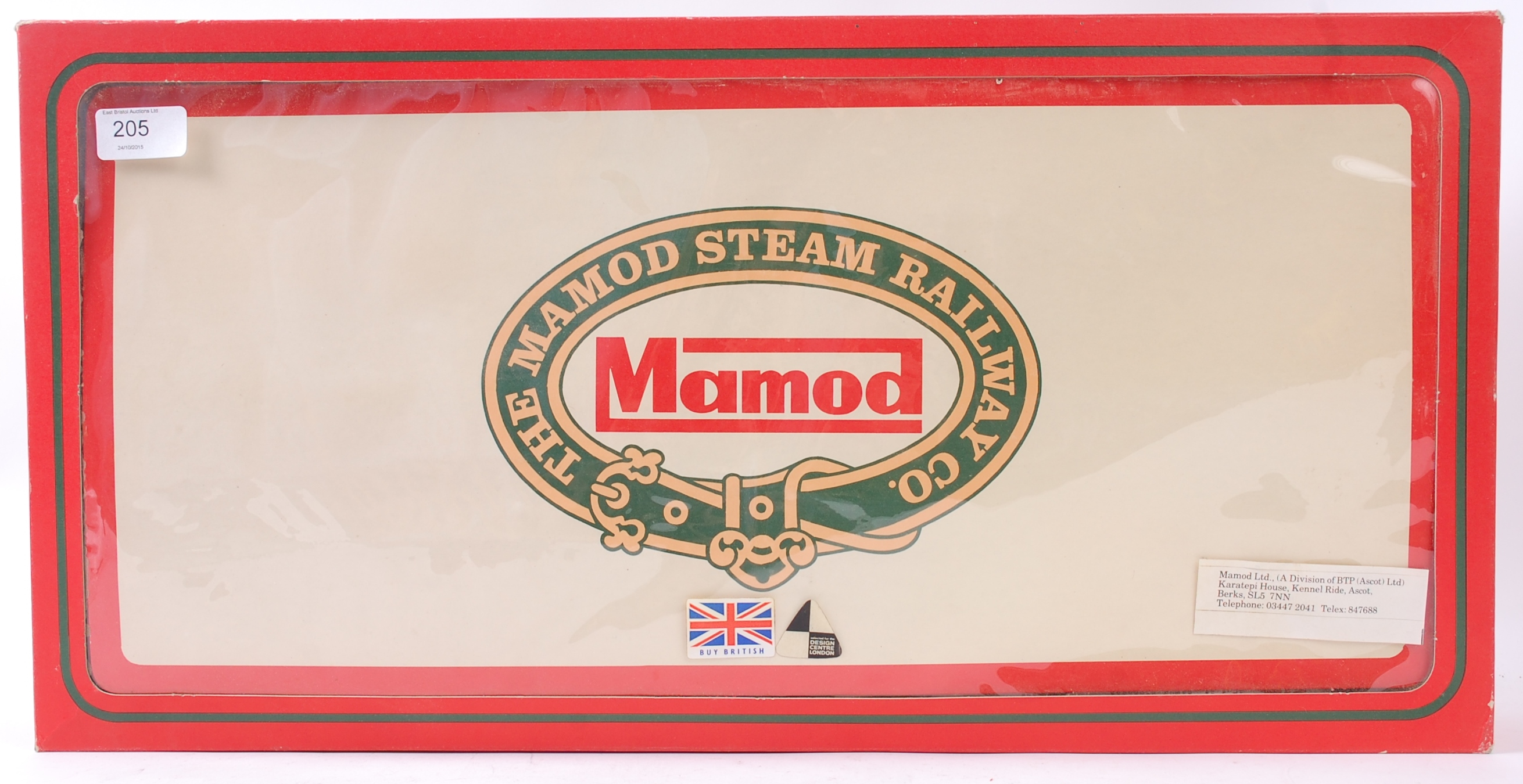 MAMOD; An original Mamod Live Steam boxed RS1 railway trainset Log Loader.