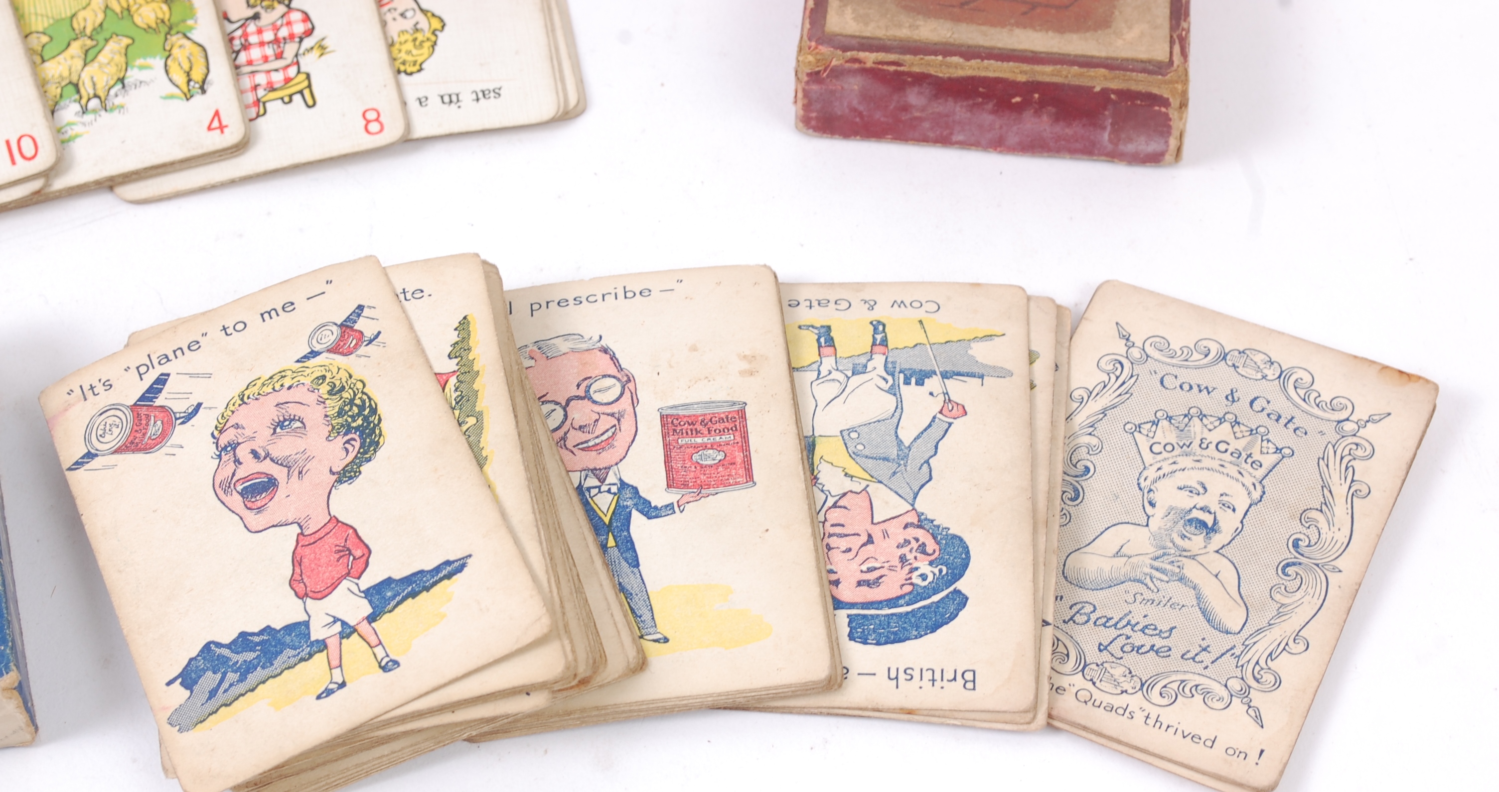 CARD GAMES; A small but good collection of assorted vintage card games, - Image 2 of 4